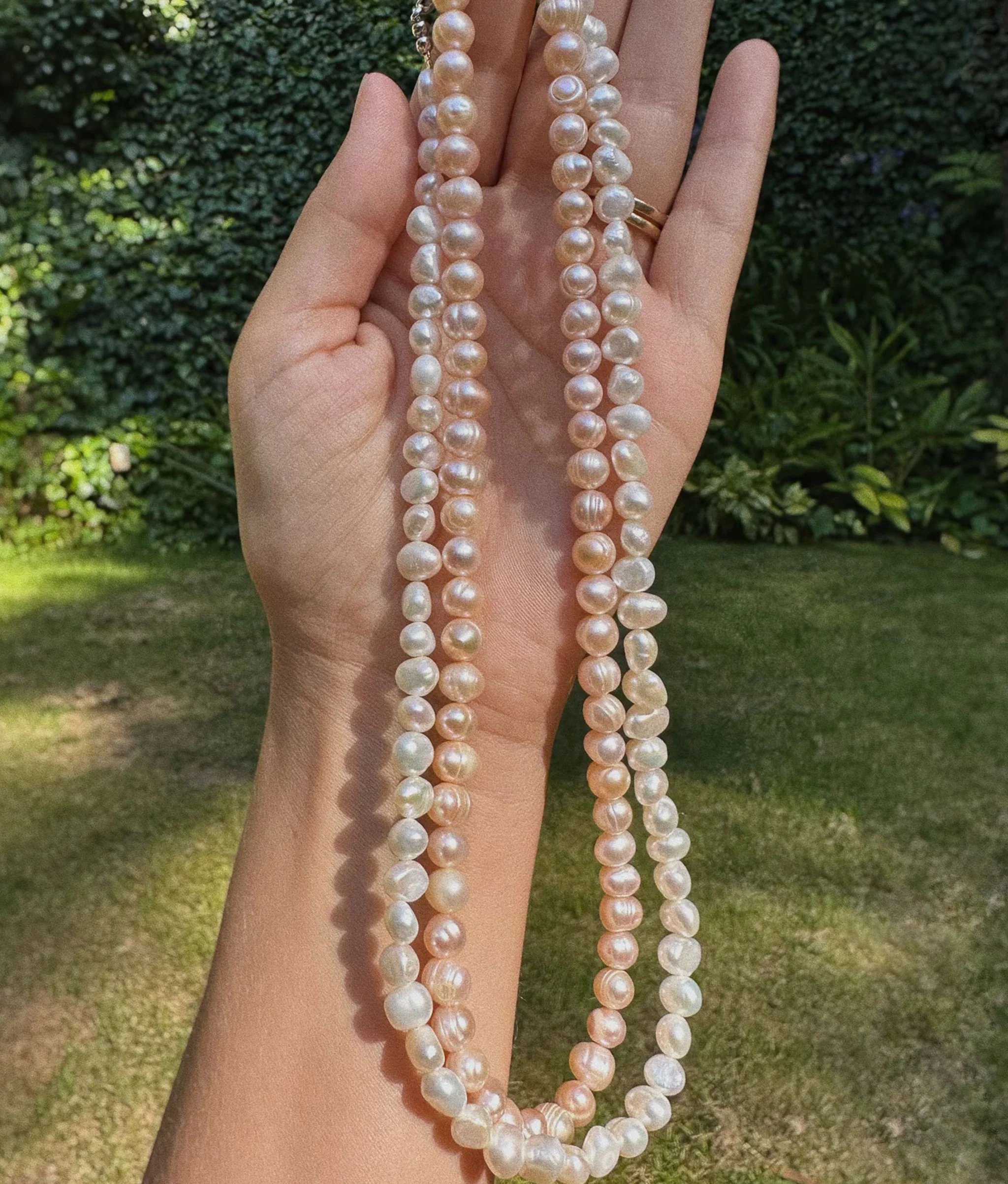 Pearl Necklace | Natural - Image 3