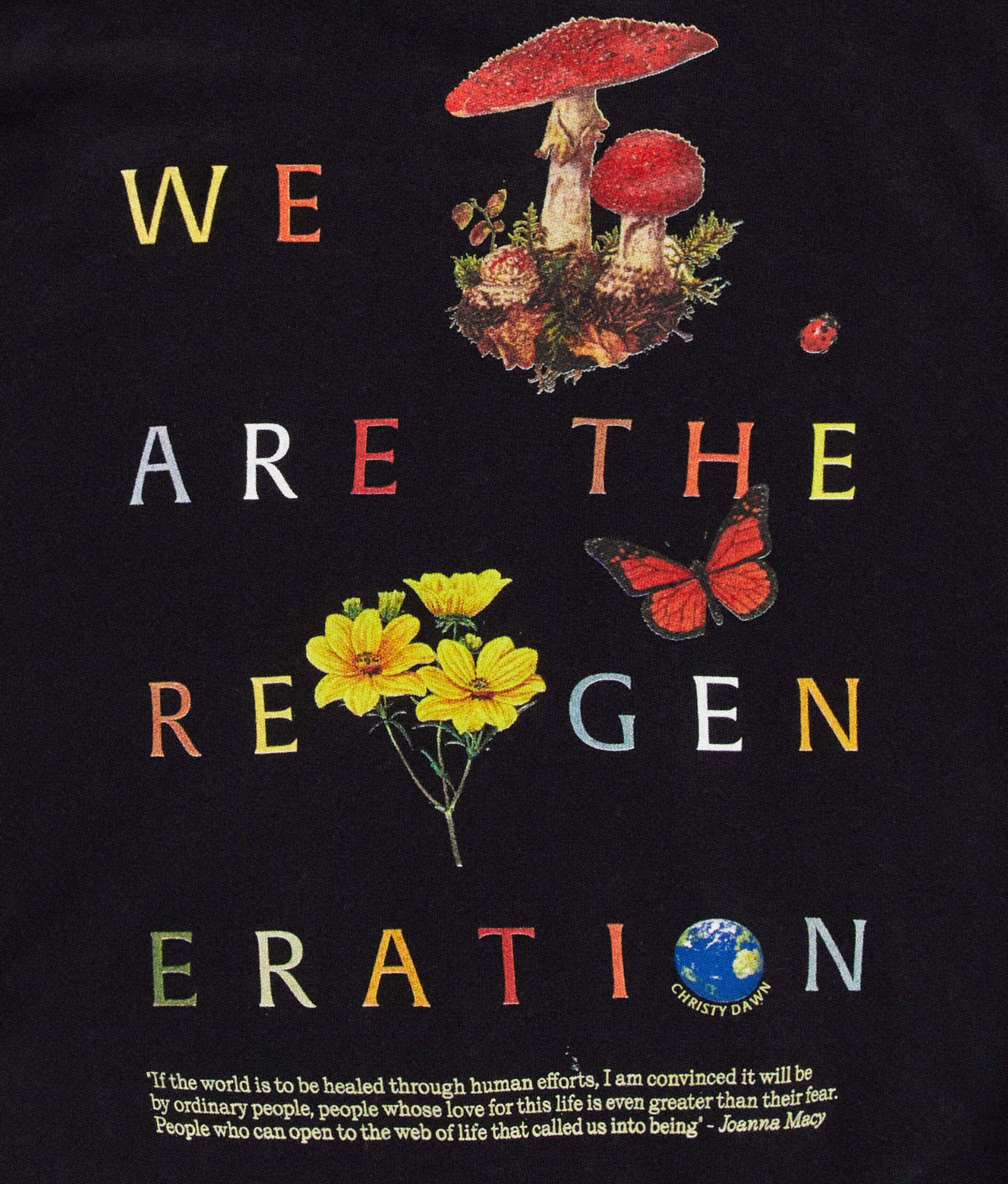 Regeneration Hoodie | Black Rainbow - Image 3