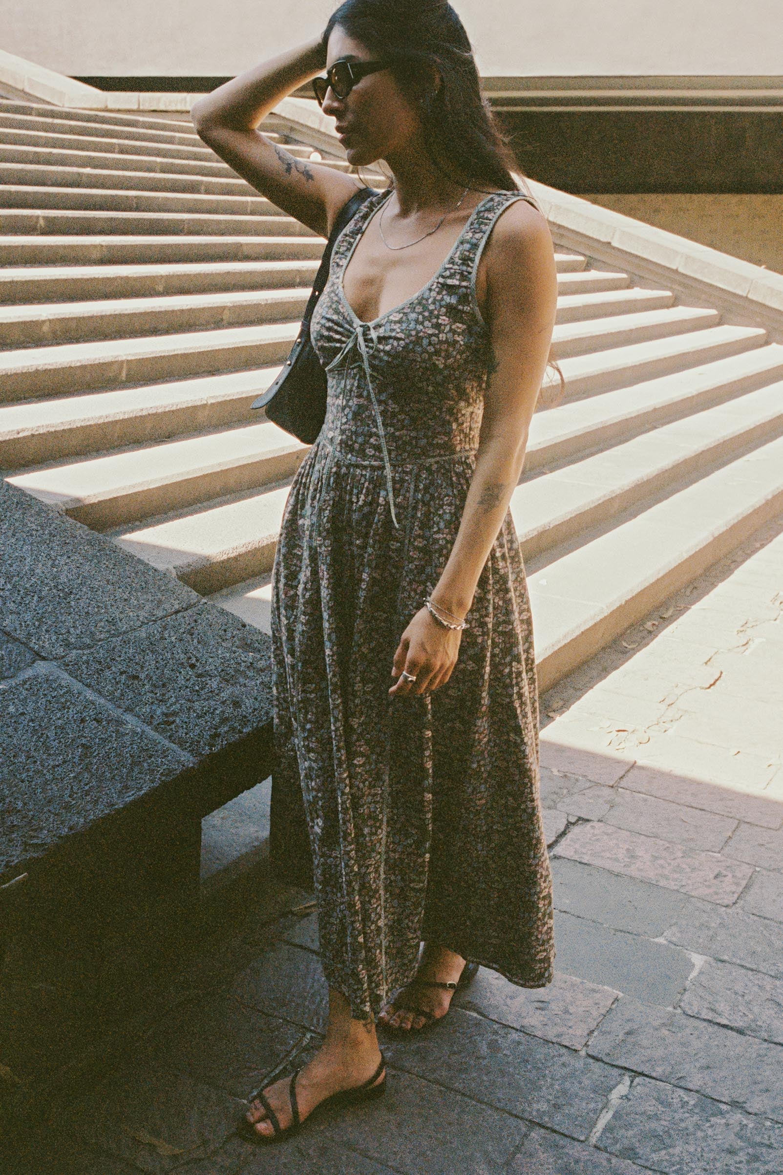 The Alessandra Dress | Fern Flanders Poppy - Image 9