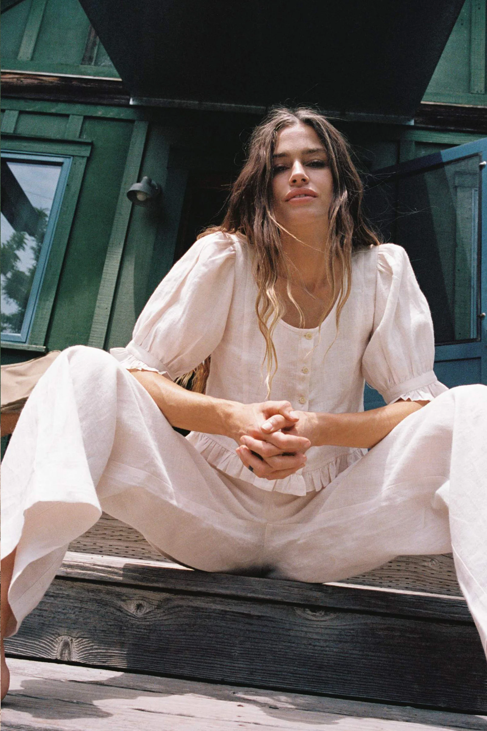 The Asa Pant | Pearl Linen - Image 6