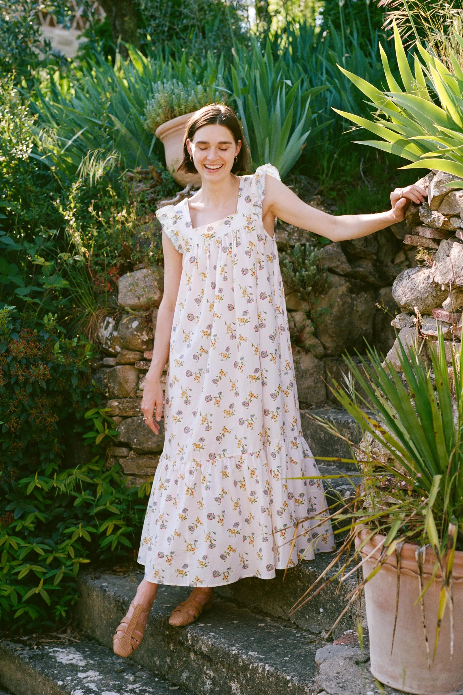 The Benny Dress | Alabaster Daisy - Image 3