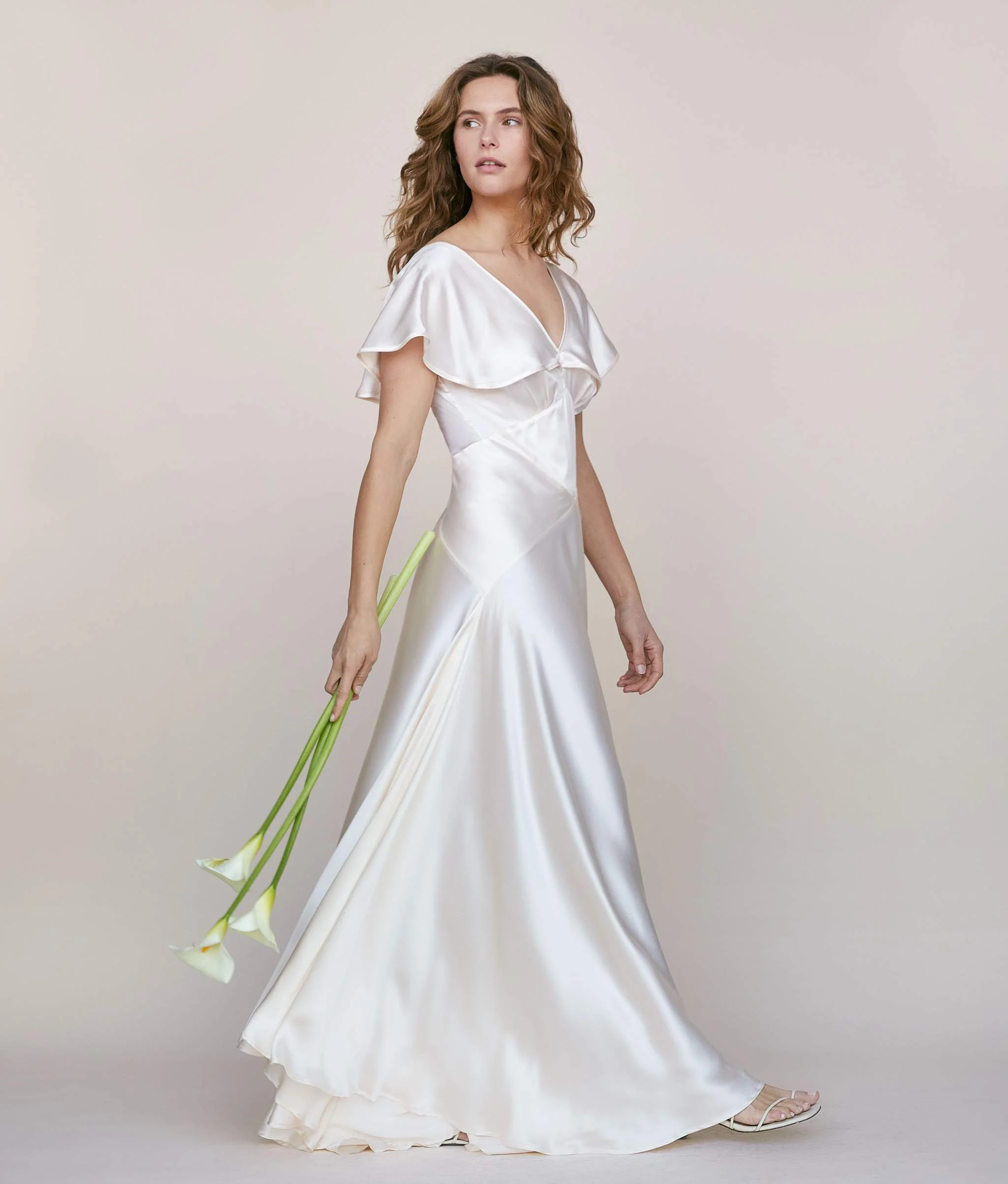 The Britta Dress | Pearl Silk - Image 4