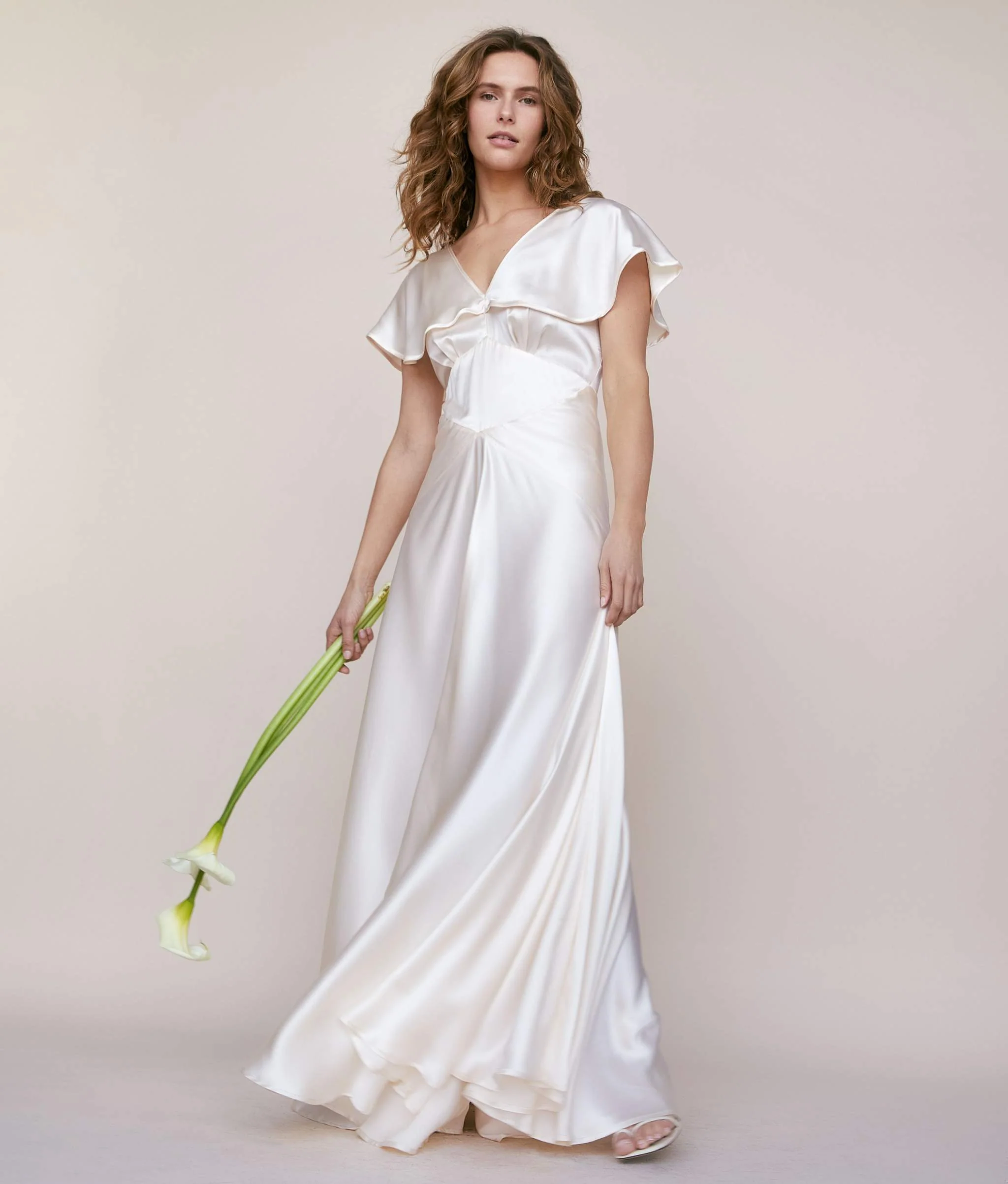 The Britta Dress | Pearl Silk - Image 5