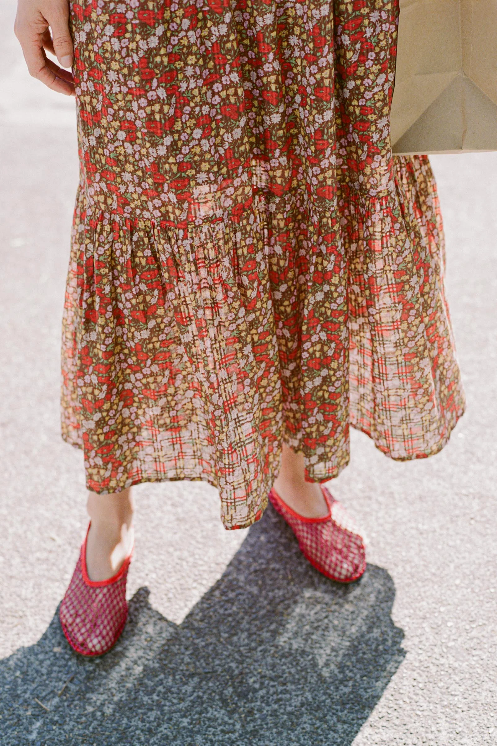 The Brynne Dress Petites | Carmine Flanders Poppy - Image 5