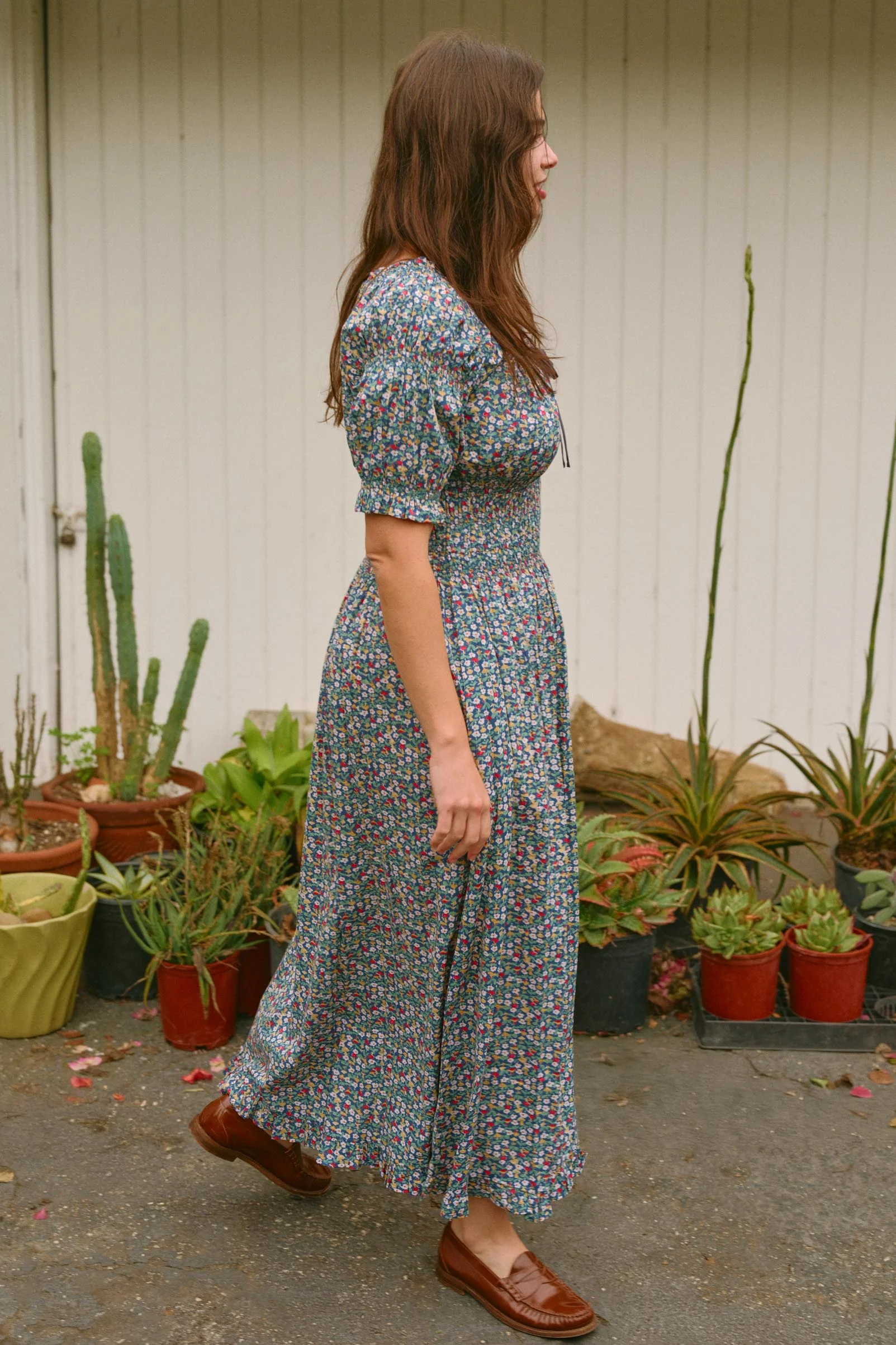 The Coralia Dress |  Midnight Mushroom Medley - Image 3