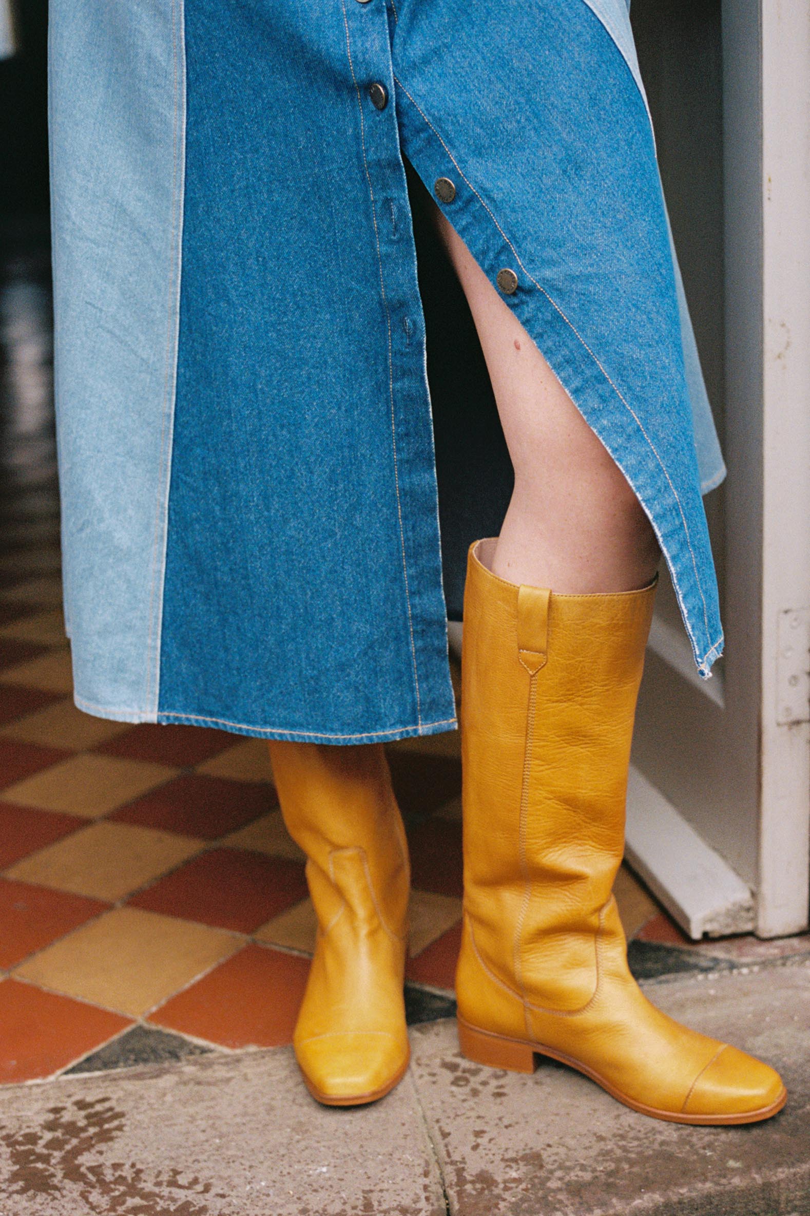 The Denver Skirt | Denim - Image 8
