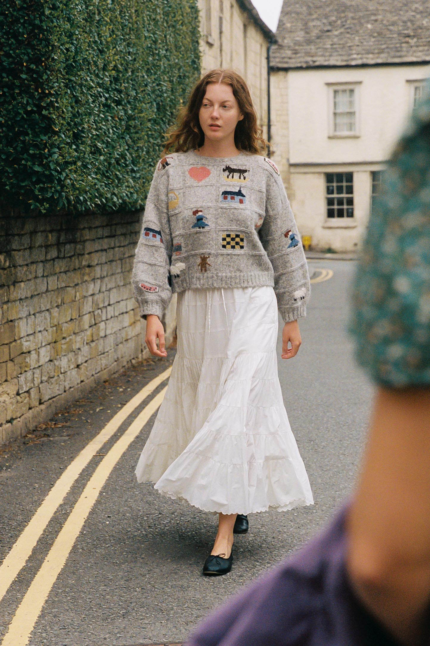 The Enid Sweater | Earl Grey - Image 8