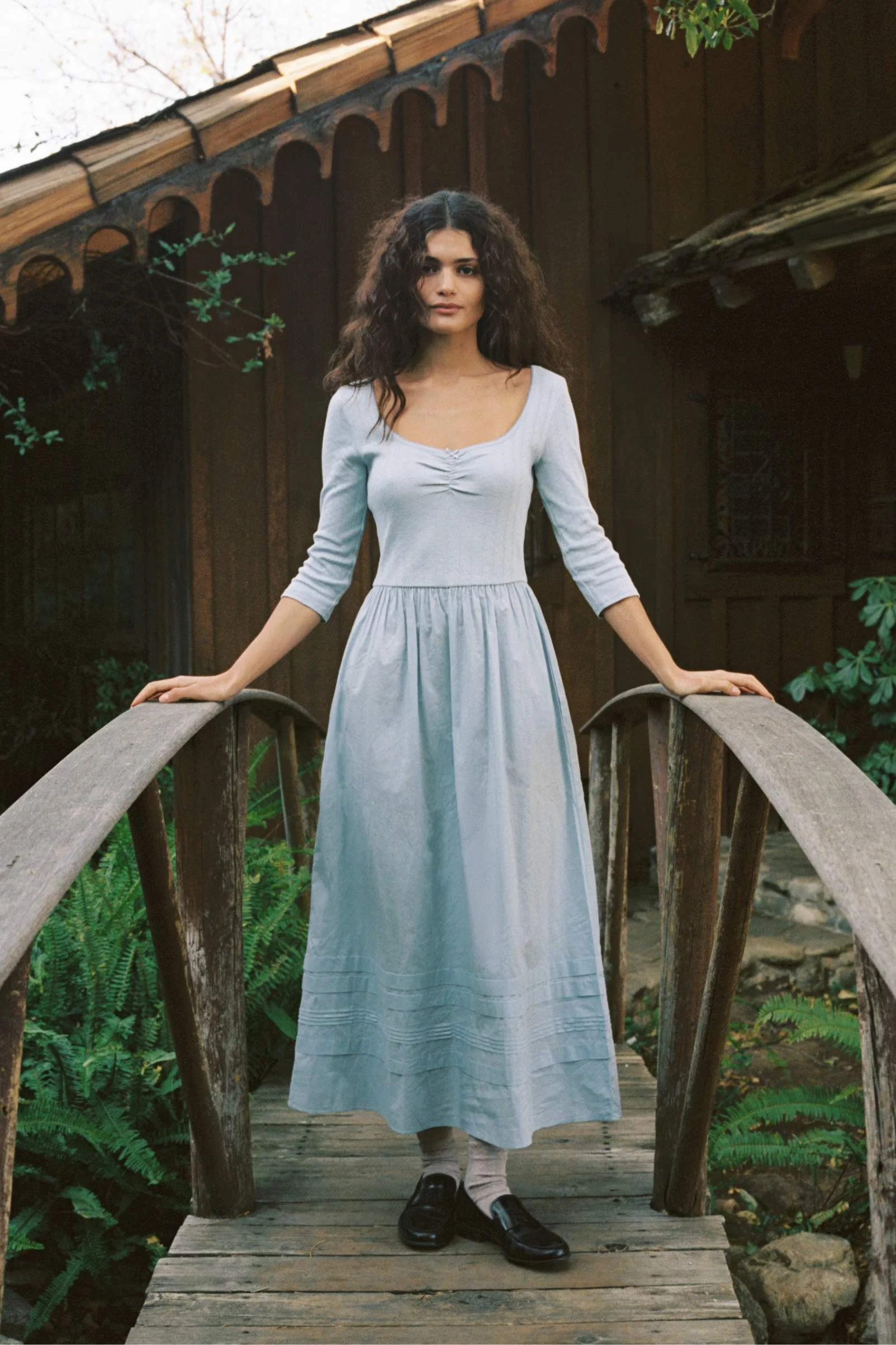 The Evelyn Dress | Celeste - Image 3