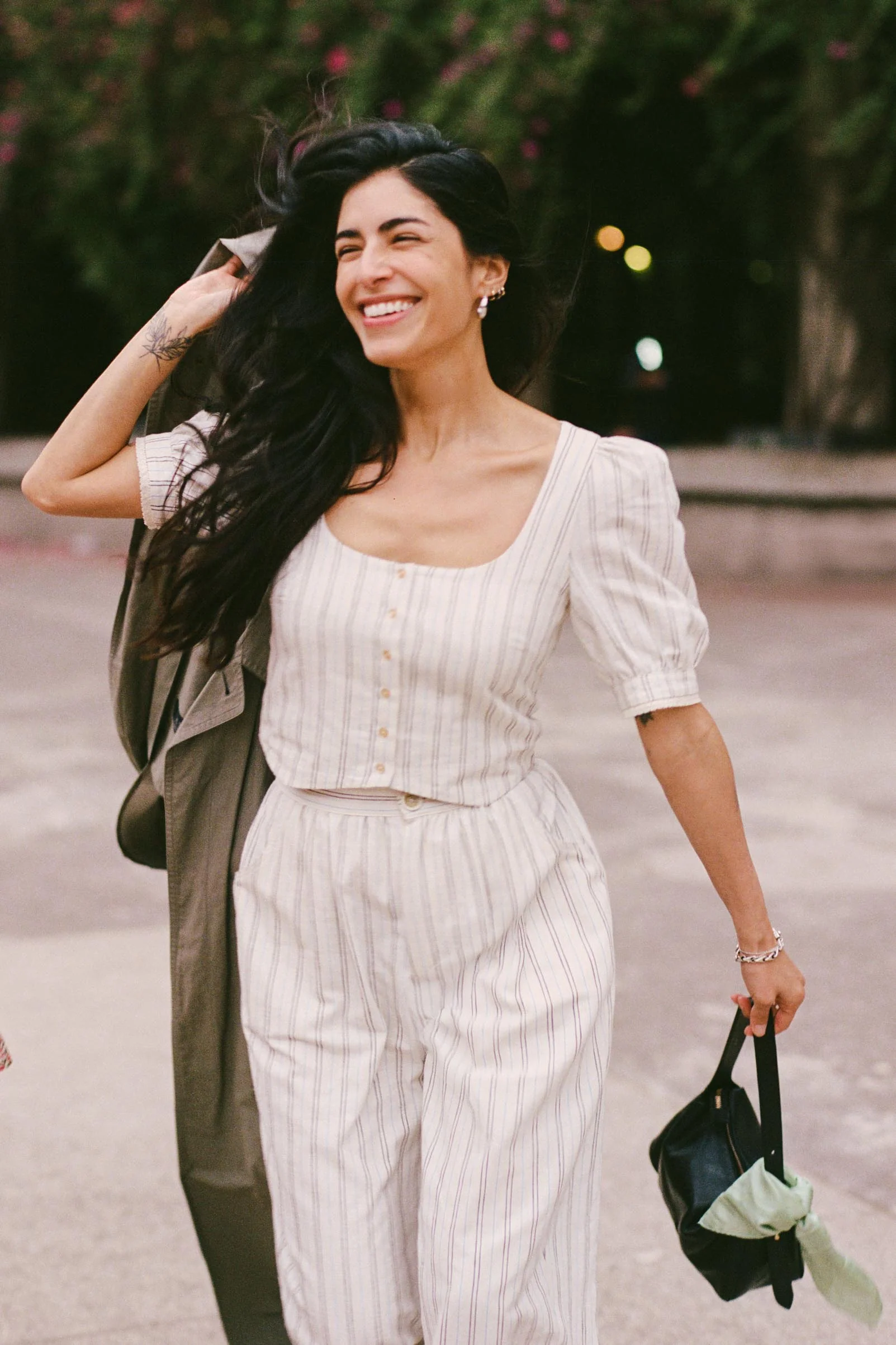 The Fannee Blouse | Dusk Stripe - Image 3