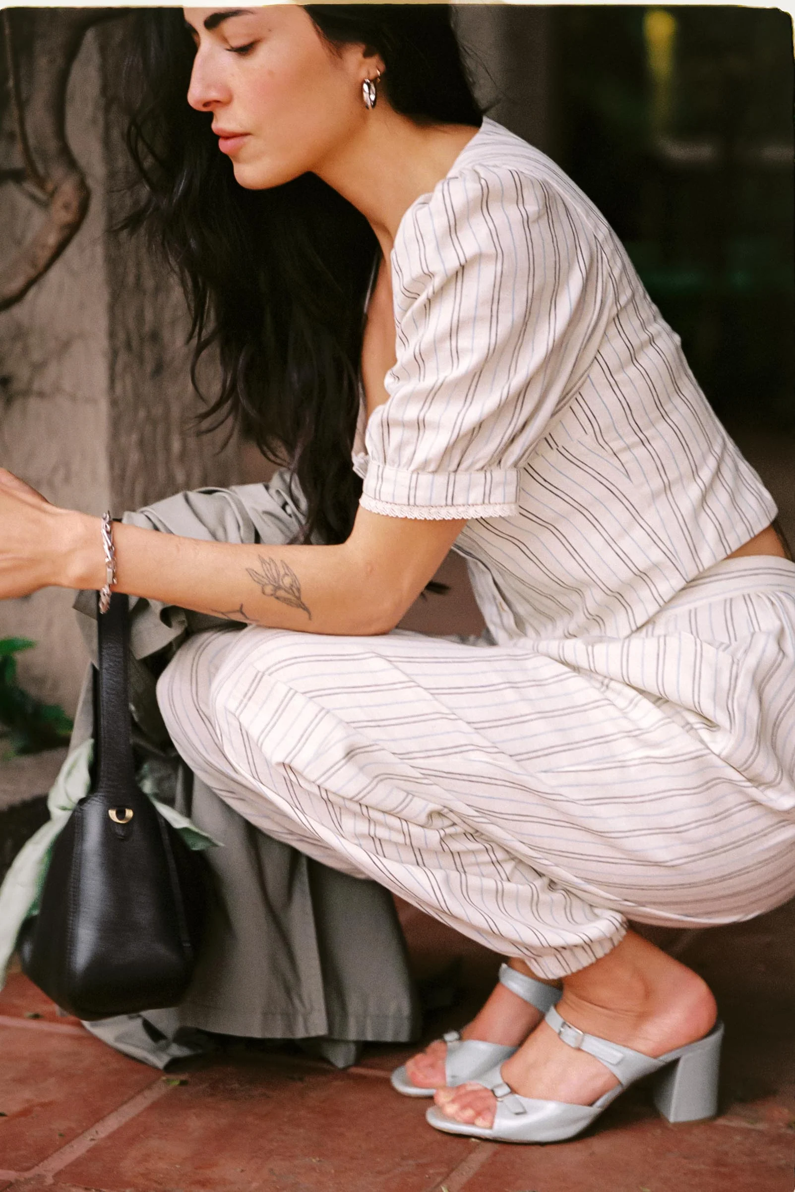 The Fannee Blouse | Dusk Stripe - Image 4