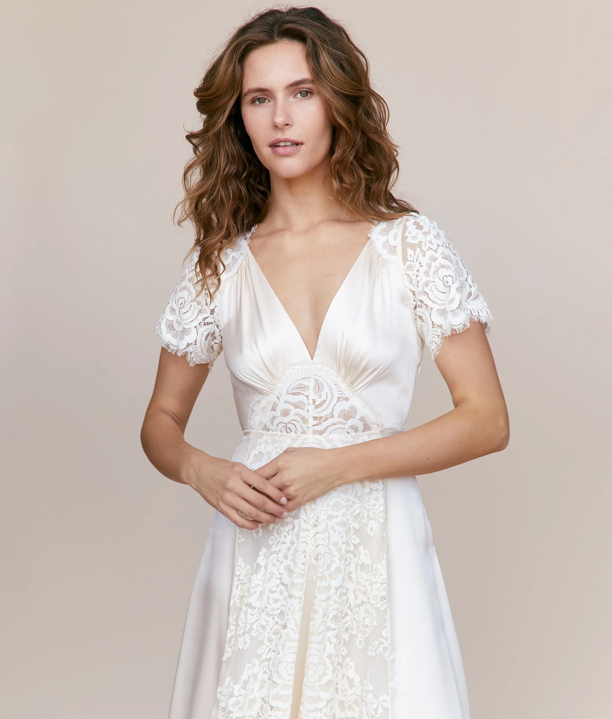 The Fitzgerald Dress | Pearl Silk - Image 5