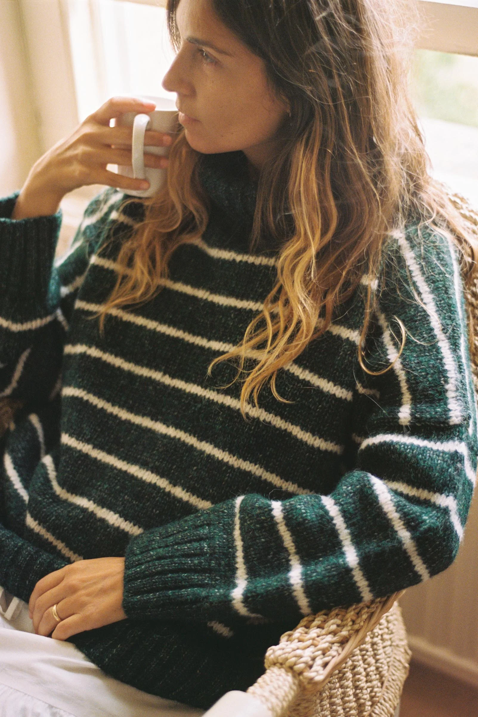 The Ingrid Sweater | Basil - Image 6