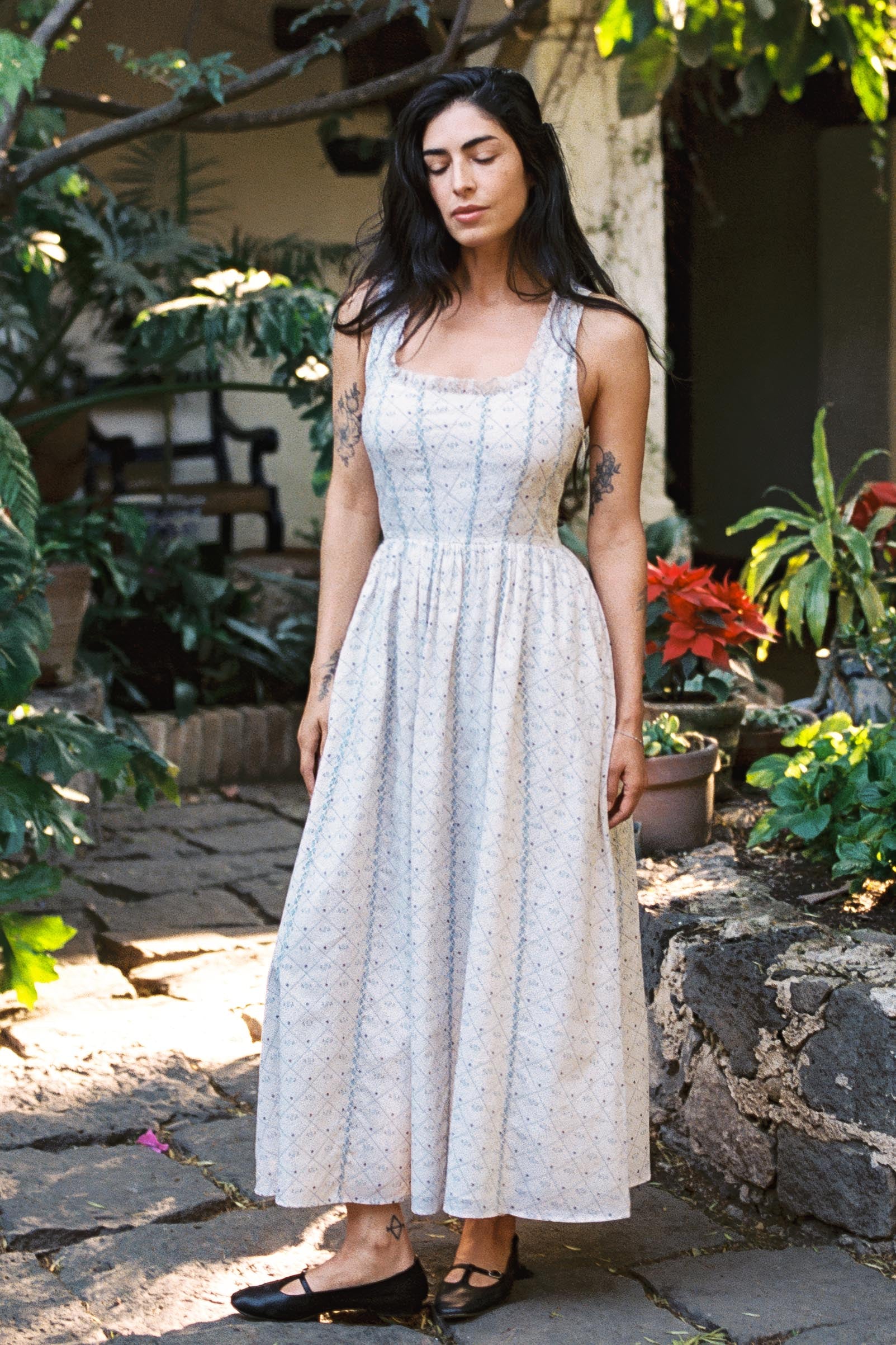 The Jude Dress | Dotted Plaid - Image 2