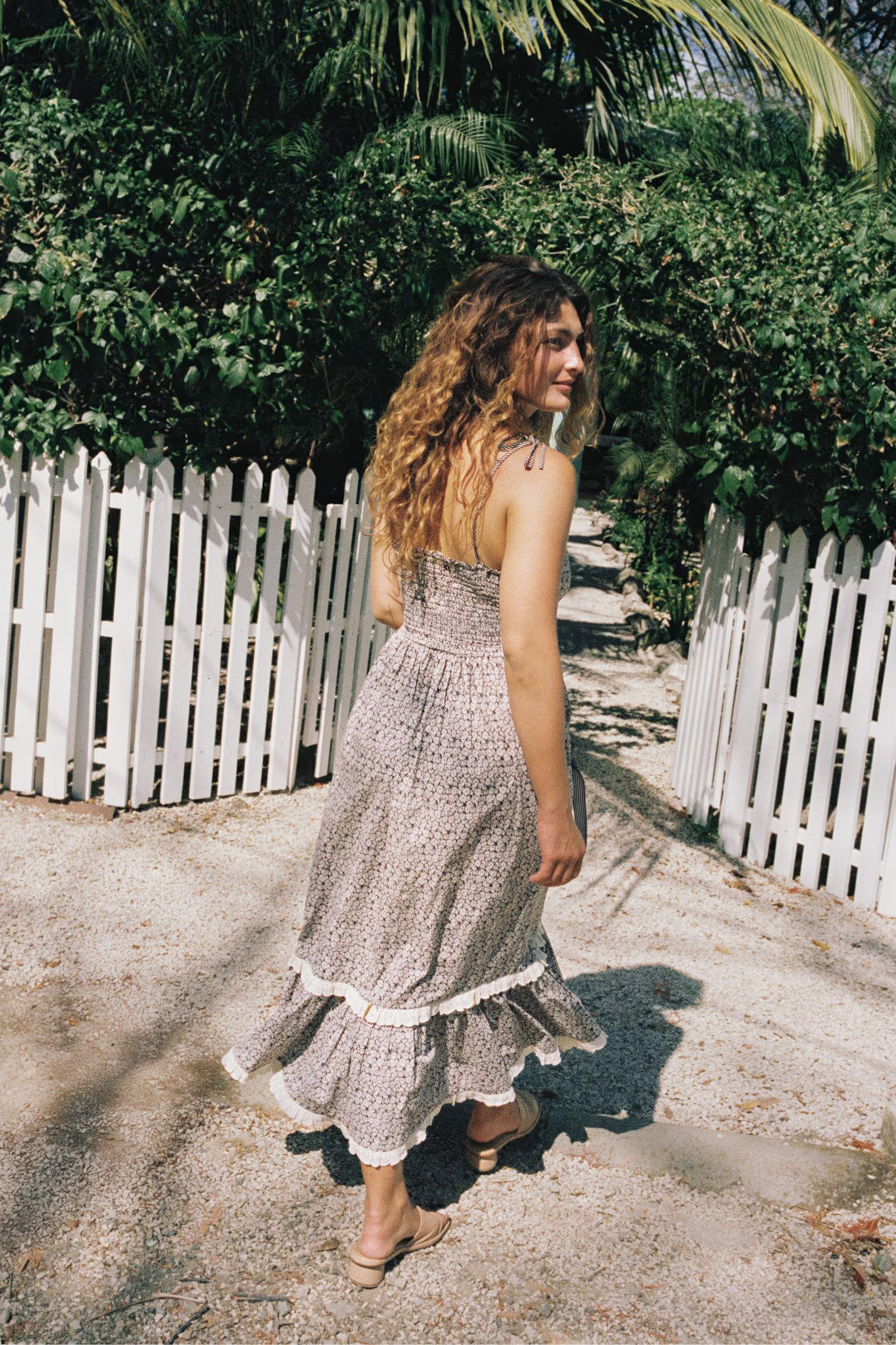 The Lia Dress | Noir Phlox - Image 5