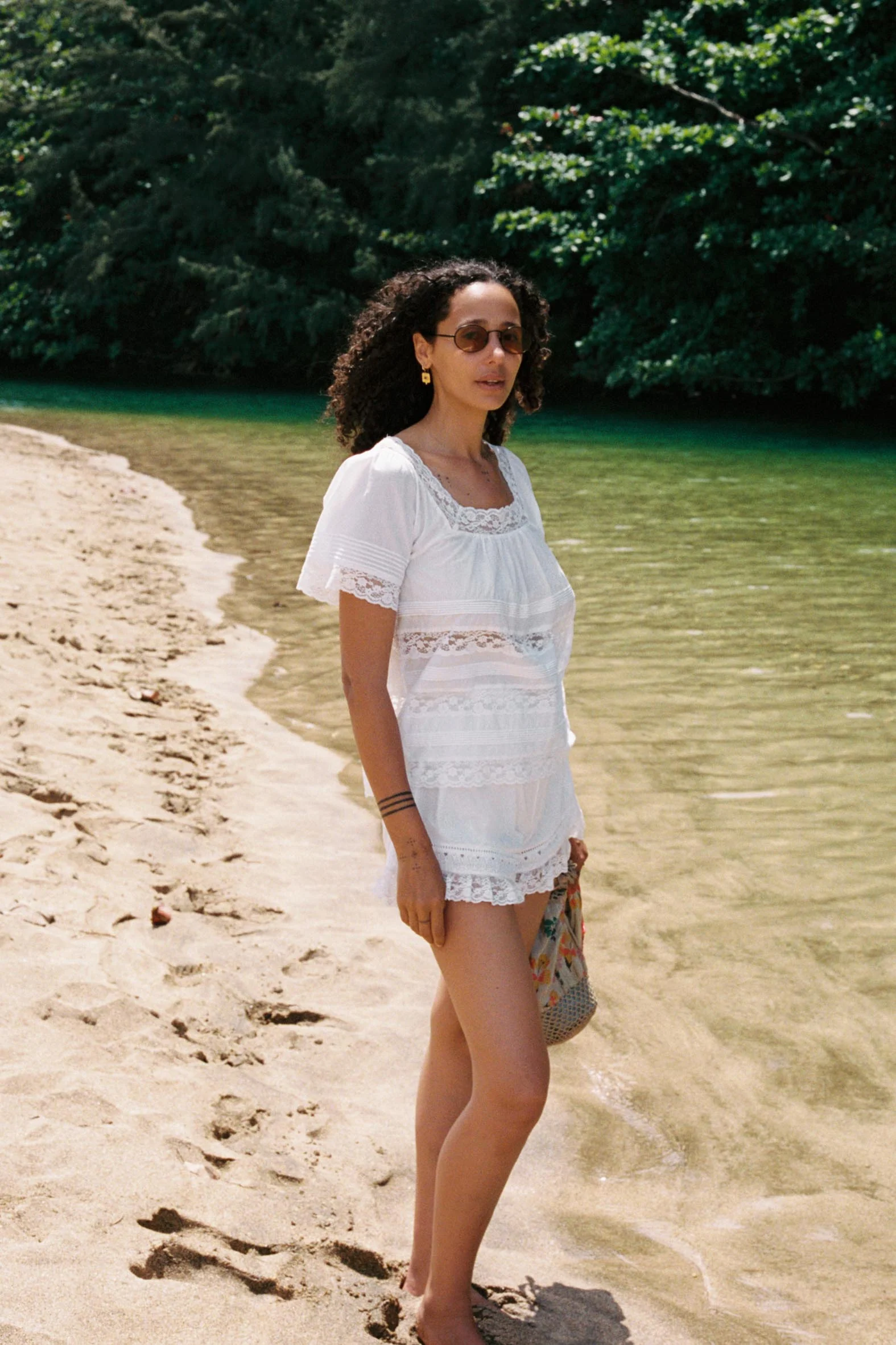The Marlene Top | Alabaster - Image 4