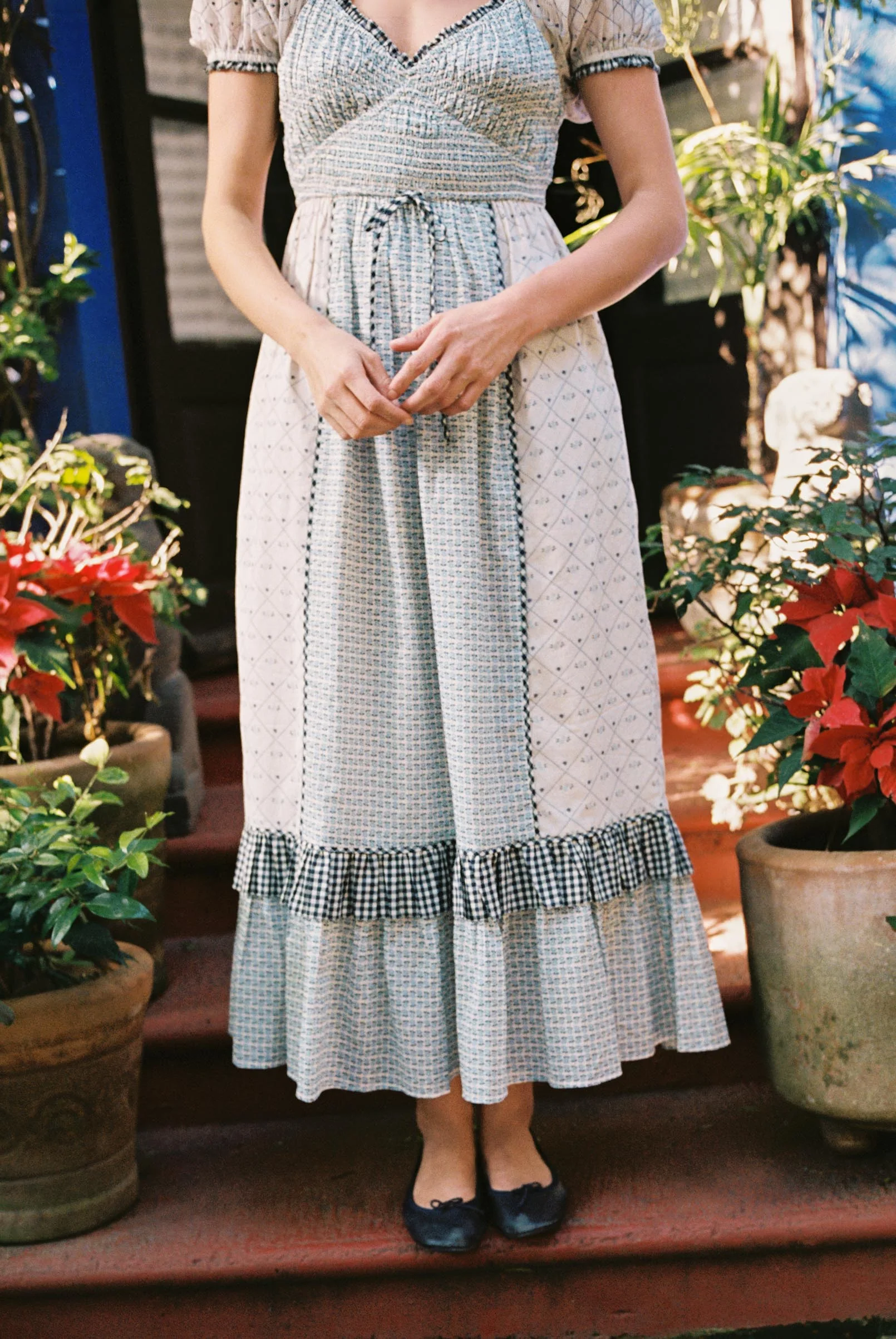 The Matilde Dress | Dotted Plaid - Image 6