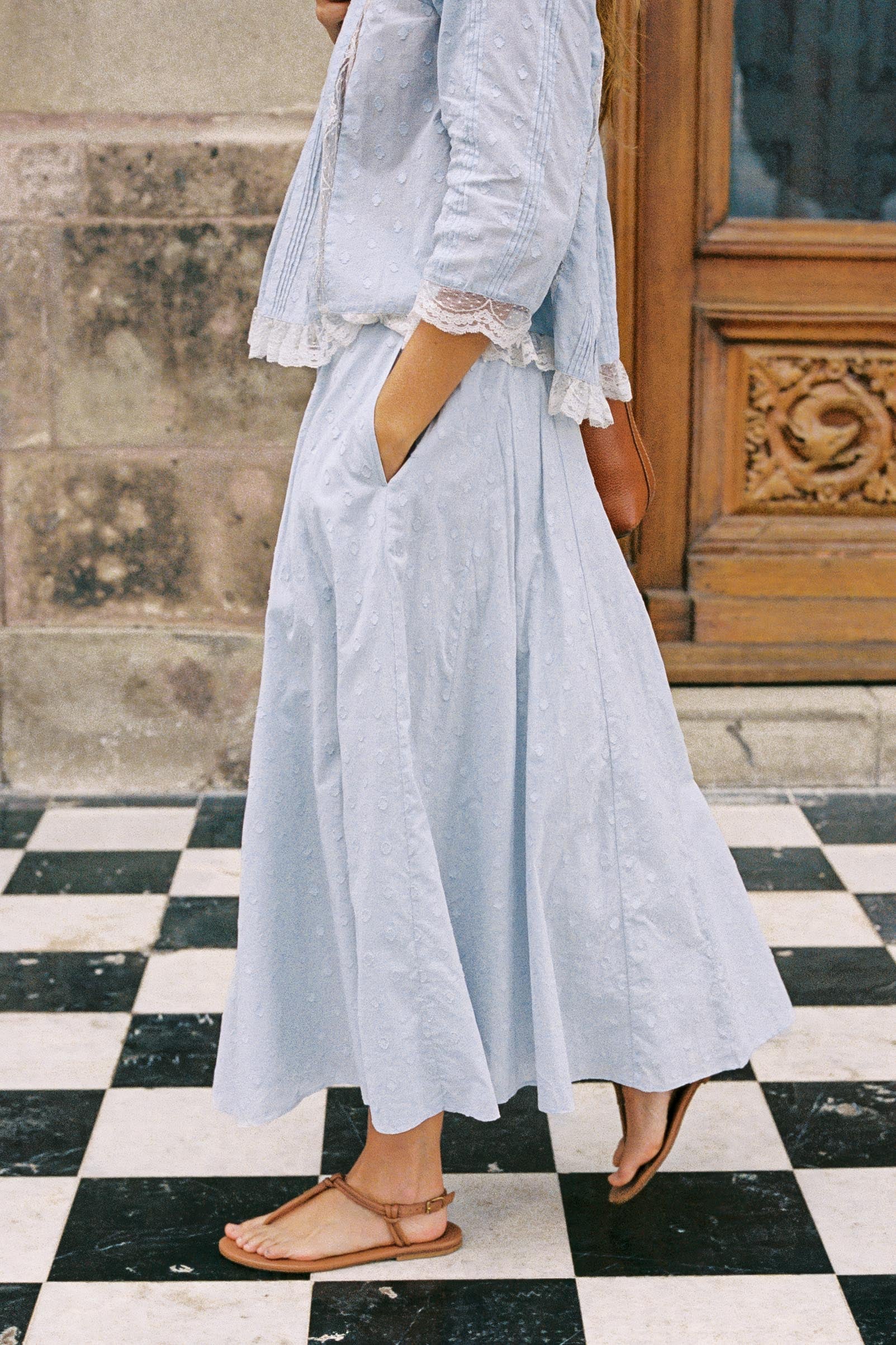 The Pippa Skirt | Mist - Image 4