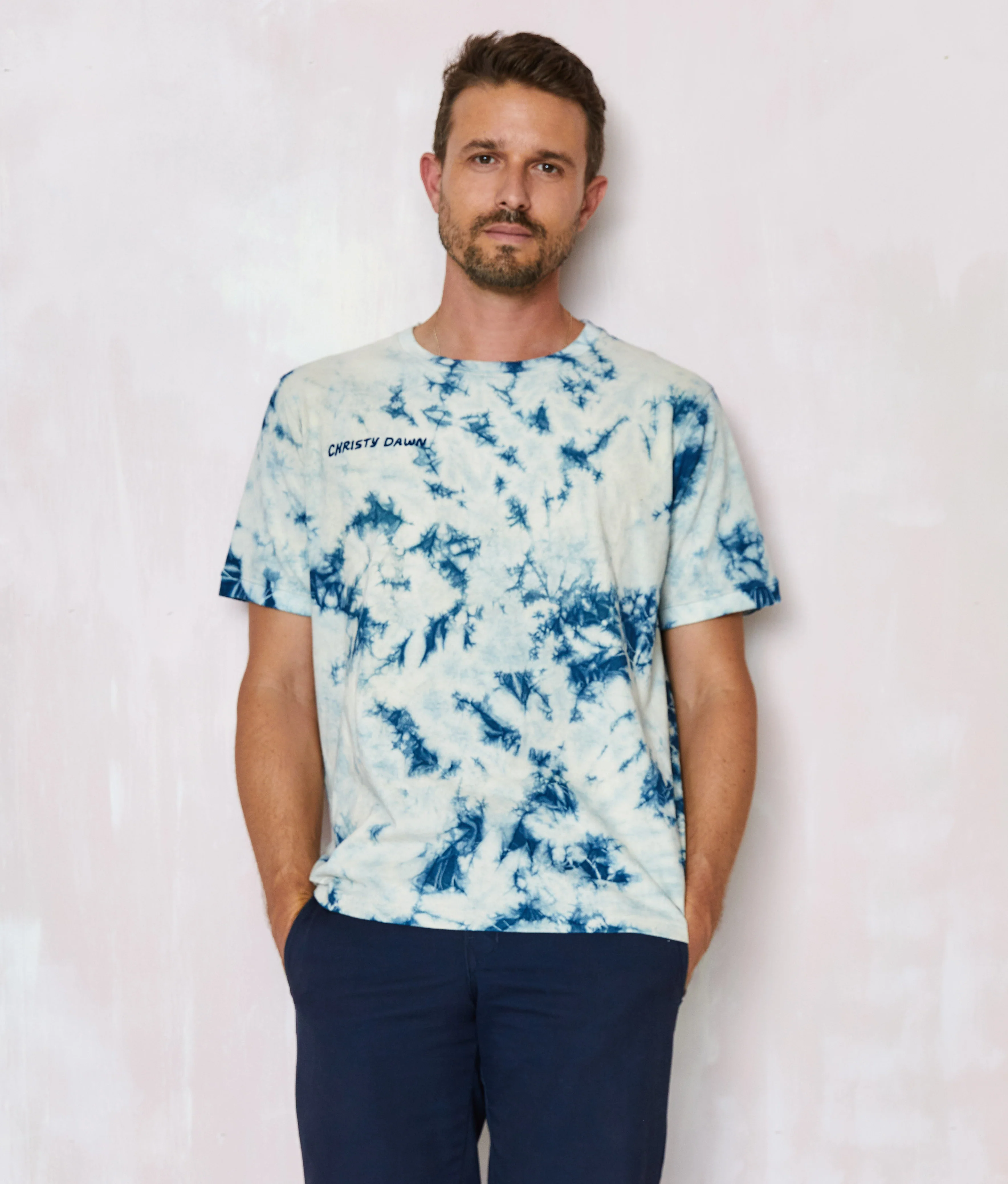 The Regenerative Tee | Indigo Tie Dyed - Image 3