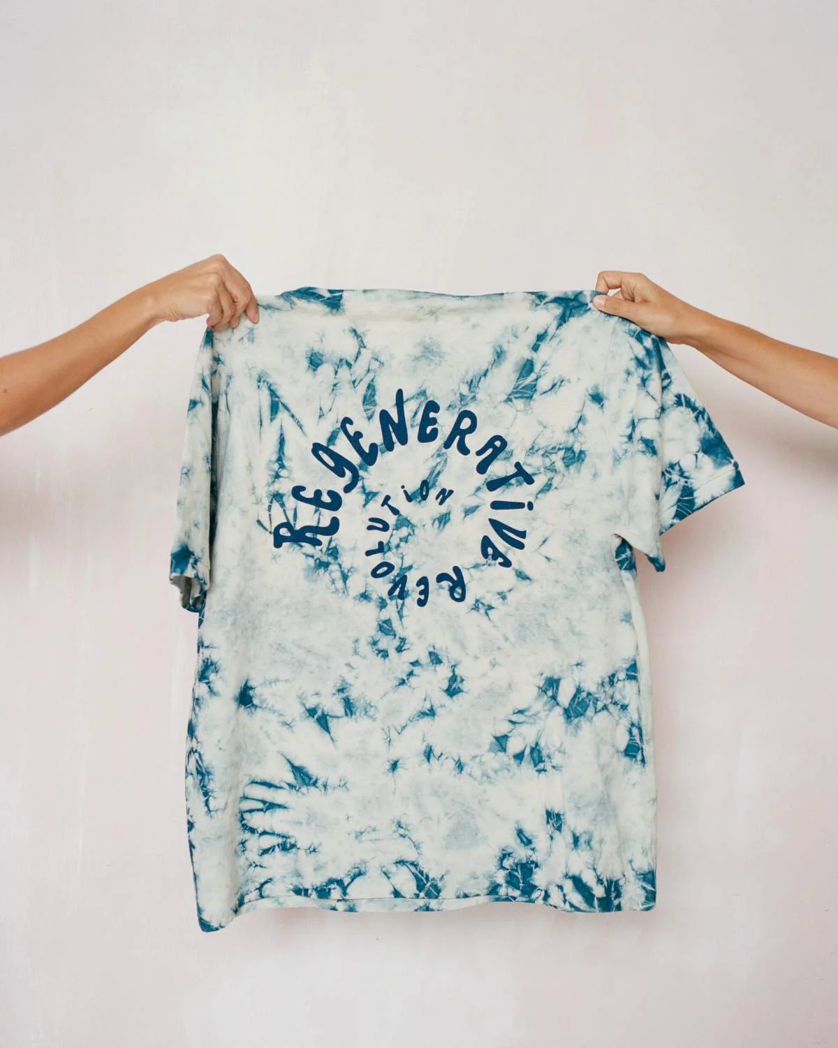 The Regenerative Tee | Indigo Tie Dyed - Image 7