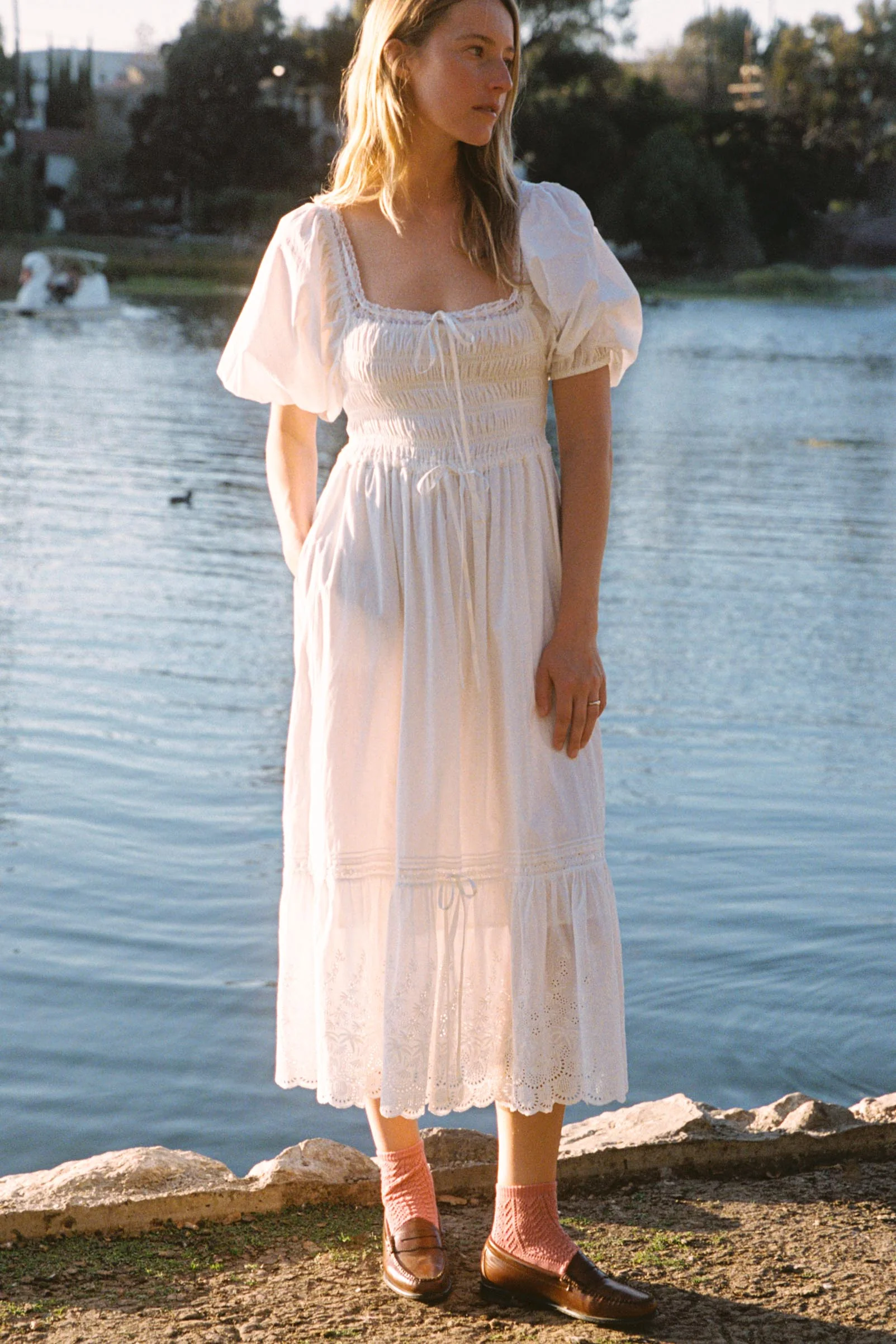 The Ricarda Dress | Alabaster - Image 8