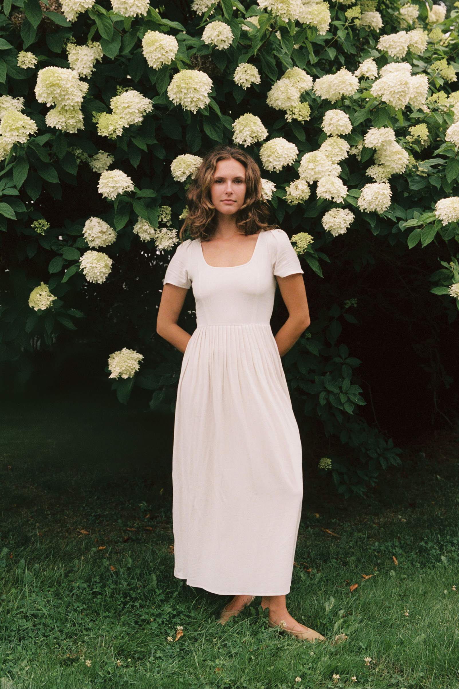 The Scarlet Dress | Eggshell - Image 3